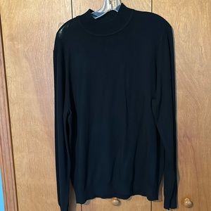 Men’s Nordstrom Black wool sweater